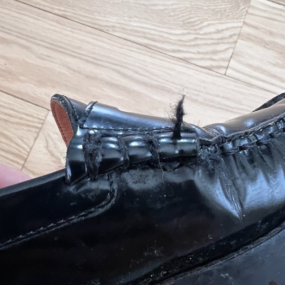 J.Crew New Winona lug-sole penny loafers in Italian spazzolato leather - Picture 4 of 10